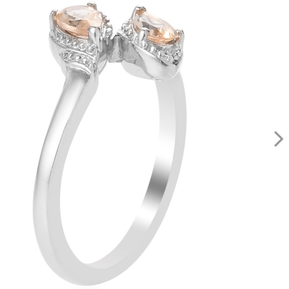 Imperial Garnet Bypass Ring. NWOT. - Picture 2 of 5